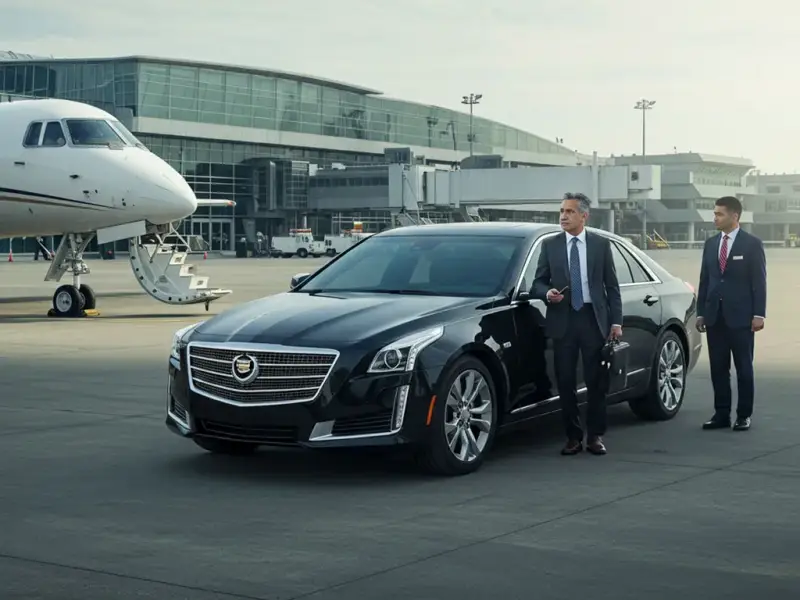 Summit Car Service airport pickup vehicle